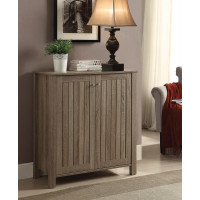 Coaster Furniture 950551 4-shelf Shoe Cabinet Dark Taupe